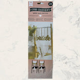 Décoration chaise mariage Lot de 2